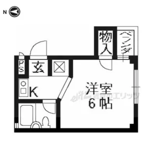 ADEAM OKAZAKI【202号室】の間取り