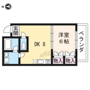 アルベールビル8【301号室】の間取り
