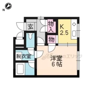 ハイツRP【204号室】の間取り