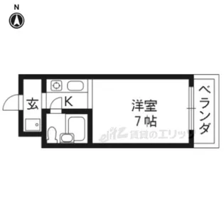 ウエストヴィラージュ【3103号室】の間取り