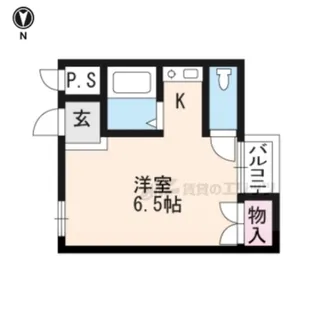 CASA神領【402号室】の間取り