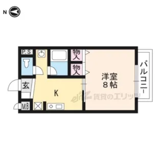 サープラス庄山?【105号室】の間取り