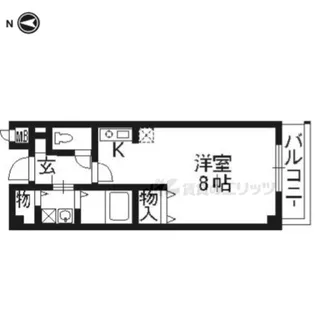 グリーンピア中川Ⅰ号館【1階】の間取り