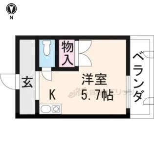 Lofty46【507号室】の間取り