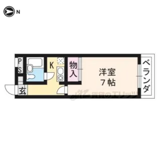 コーポコルムス【311号室】の間取り