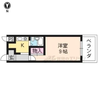 ジェイズヴィラ【206号室】の間取り