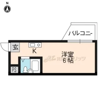 アルビオンシティ沢町【1階】の間取り