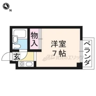 パティオOKAMOTO【305号室】の間取り