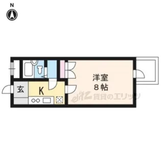 プレシャスコート【202号室】の間取り