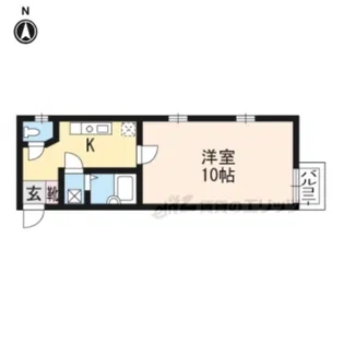 プレシャスコート【304号室】の間取り