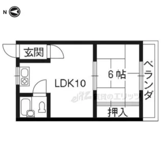 エスペランサ藤森?【206号室】の間取り