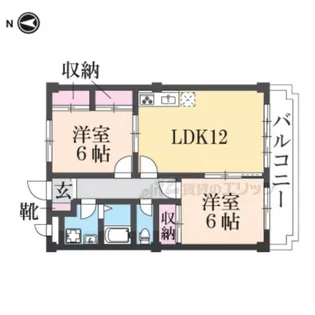 マチエール大宮【2階】の間取り
