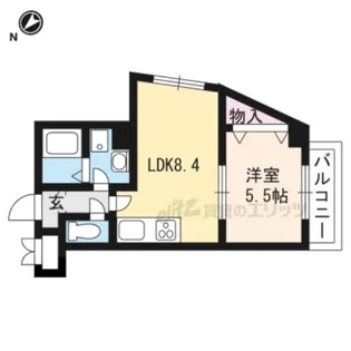 ANGEL PALACE【2階】の間取り