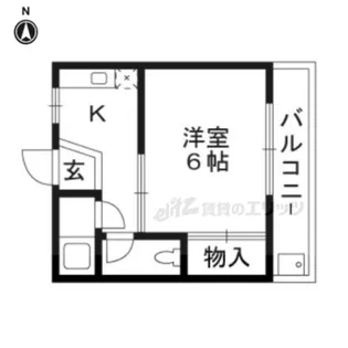 ハイツグリーン【105号室】の間取り