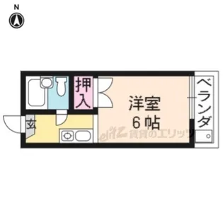 セントポーリア【202号室】の間取り