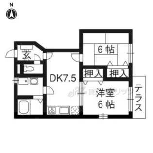 メゾンプレミア【102号室】の間取り
