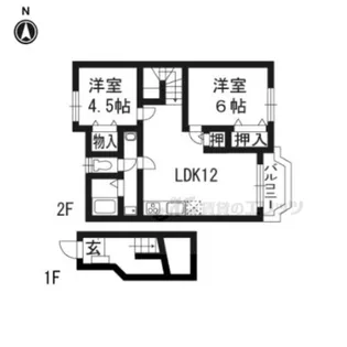 メゾンプレミア【203号室】の間取り