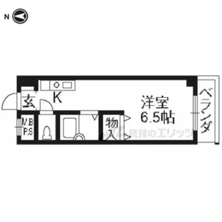 ヴィラ鈴木【302号室】の間取り