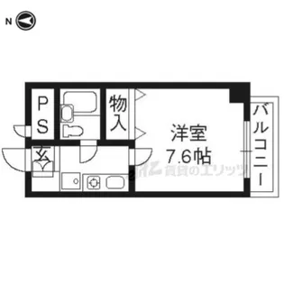 ホリチカ’89【303号室】の間取り