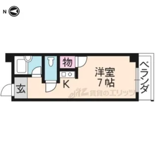 メゾンTM【503号室】の間取り