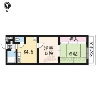 第一ファラオ【315号室】の間取り