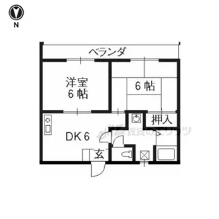 アヴェニール向陽【107号室】の間取り