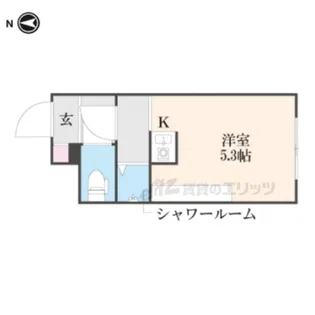 カーサヤギ【103号室】の間取り