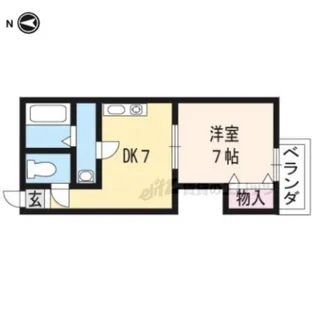 サンシティビュープラザ【3階】の間取り