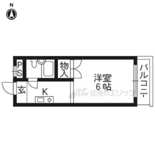 リバティハイツ【201号室】の間取り