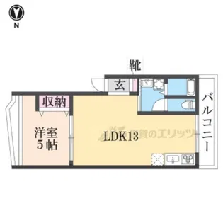 メゾン澤田【302号室】の間取り