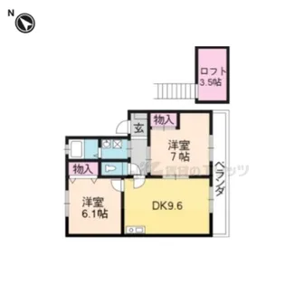 オリーブコート【2階】の間取り