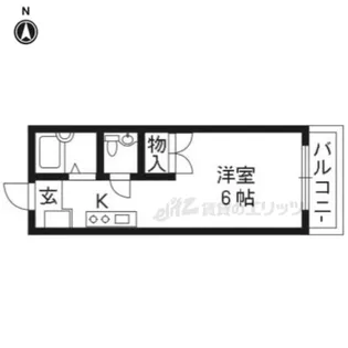 メゾンハウス?【405号室】の間取り