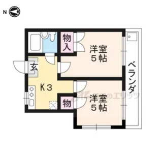 ペガサスハイツ【401号室】の間取り