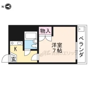 ペガサスハイツ【307号室】の間取り