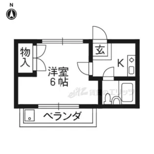 フィルビテッツア高野【303号室】の間取り