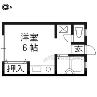 ハイツ三宅【102号室】の間取り