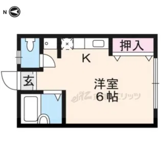 ハイツ三宅【203号室】の間取り
