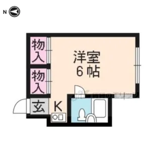 ボックス七条【507号室】の間取り