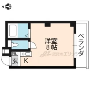 カザノヴァ【201号室】の間取り