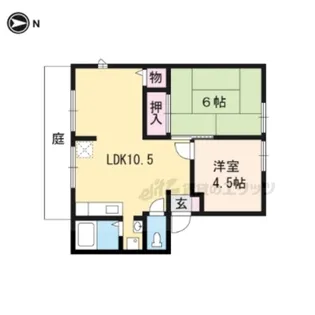 六地蔵ハイツ【102号室】の間取り