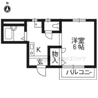 クリーングッド?【101号室】の間取り