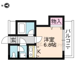 聖護院谷口マンション【305号室】の間取り