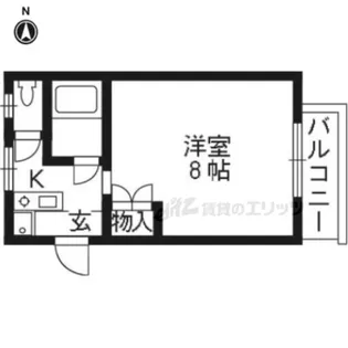 ハウスミツミ【201号室】の間取り