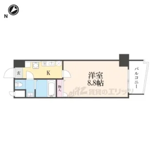 ソレイユ豊Part?【302号室】の間取り