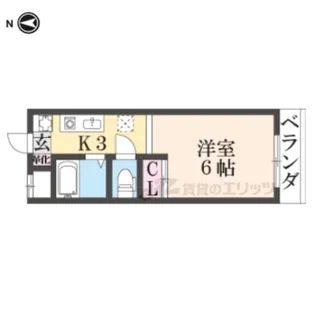 メゾン村上【305号室】の間取り