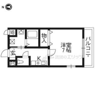 SJペスカ【1階】の間取り