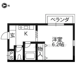 ラトゥールYG【101号室】の間取り