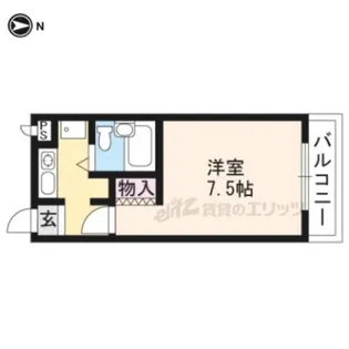 メゾンド・レスポワール【501号室】の間取り