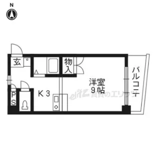 グリーン28【2-B号室】の間取り