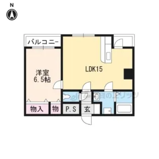 エクセレン滋賀里【203号室】の間取り